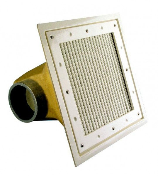 Podlahová výpust 250 x 250 mm, plast. rošt, folie, 110 mm, 40 m3/h + DOPRAVA ZDARMA! Podlahová výpust 250 x 250 mm, plast. rošt, folie, 110 mm, 40 m3/h + DOPRAVA ZDARMA!