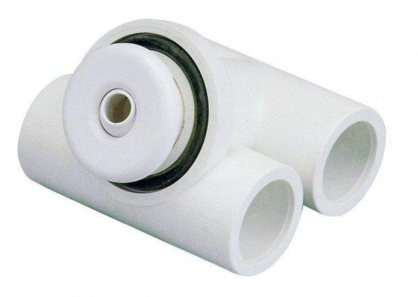 Hydromasážní tryska - Mikrotryska ABS (bílá), d= otvoru 12 mm 