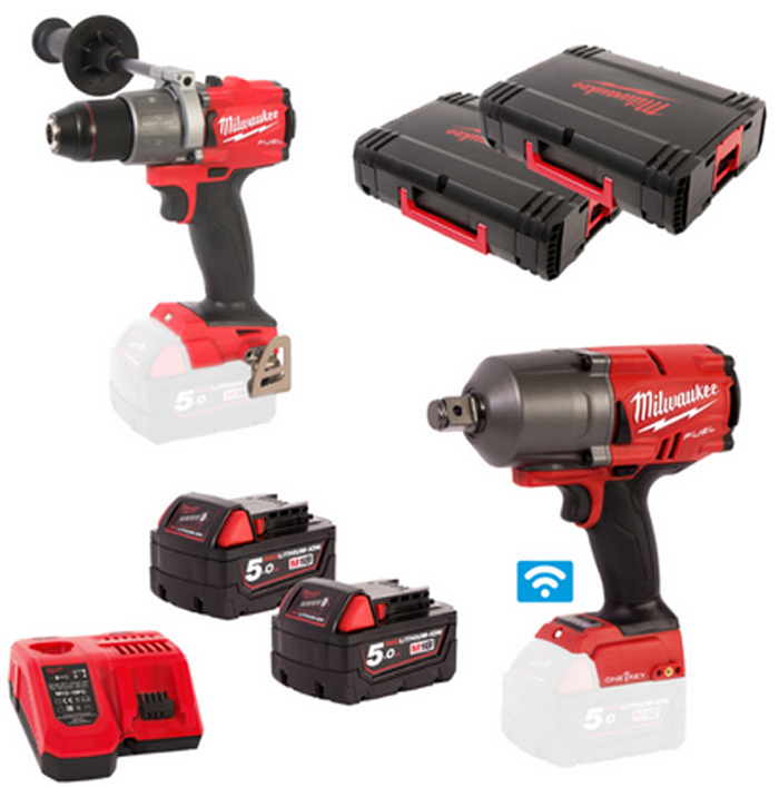 Milwaukee 2-dílný set 4933CBT254 - M18FPD2+M18ONEFHIWF34 + DOPRAVA ZDARMA! Milwaukee 2-dílný set 4933CBT254 - M18FPD2+M18ONEFHIWF34 + DOPRAVA ZDARMA!