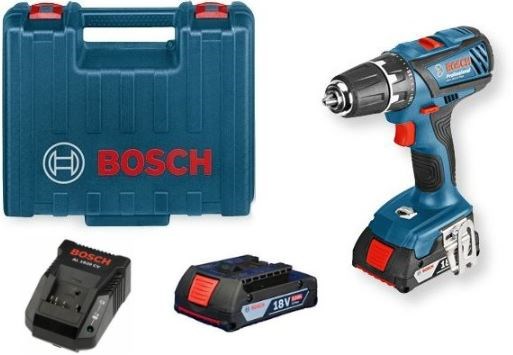 BOSCH GSB 18-2-LI PLUS PROFESSIONAL vrtací šroubovák 202x230mm, 18V, aku BOSCH GSB 18-2-LI PLUS PROFESSIONAL vrtací šroubovák 202x230mm, 18V, aku