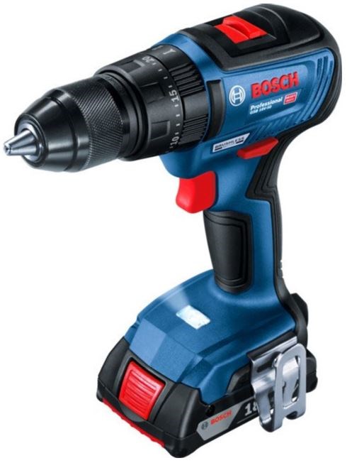 BOSCH GSB 18 V50 PROFESSIONAL akumulátorový šroubovák 18V vrtací, 2x2.0Ah BOSCH GSB 18 V50 PROFESSIONAL akumulátorový šroubovák 18V vrtací, 2x2.0Ah