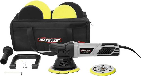 Dino KRAFTPAKET 640302 Excentrická leštička JAK NOVÁ 900W 9mm za 1929 Kč -  Allegro