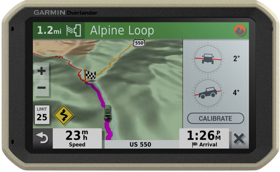 Garmin Overlander navigace All-Terrain 17.8 cm 7 palec jižní Afrika, severní Afrika, blízký východ, pro Evropu, topograf Garmin Overlander navigace All-Terrain 17.8 cm 7 palec jižní Afrika, severní Afrika, blízký východ, pro Evropu, topograf