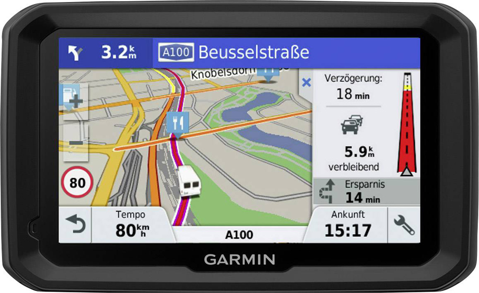 Garmin dezl 580 navigace pro nákladní automobily 12.7 cm 5 palec pro Evropu Garmin dezl 580 navigace pro nákladní automobily 12.7 cm 5 palec pro Evropu