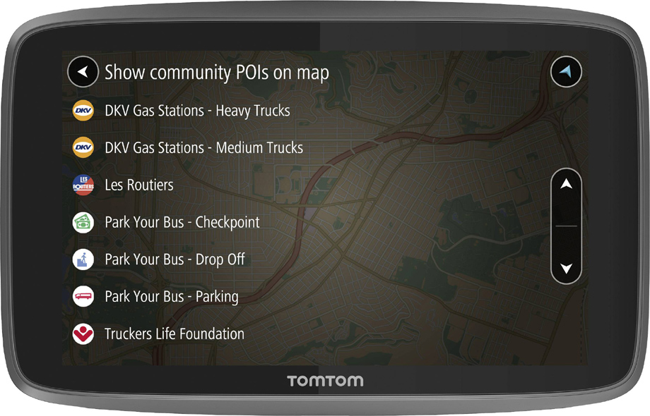 TomTom TT GO Professional 6250 navigace pro nákladní automobily 15 cm 6 palec pro Evropu TomTom TT GO Professional 6250 navigace pro nákladní automobily 15 cm 6 palec pro Evropu