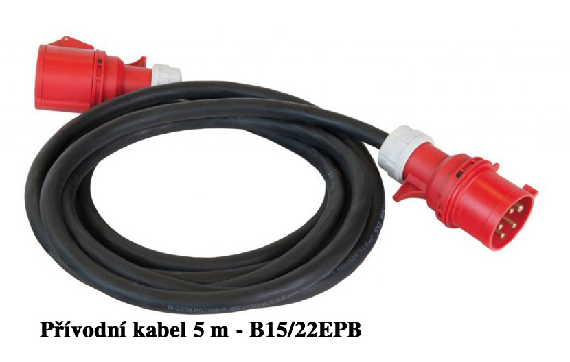 Kabel přívodní 5m k topidlům Master B 15/ B 22 EPB Kabel přívodní 5m k topidlům Master B 15/ B 22 EPB