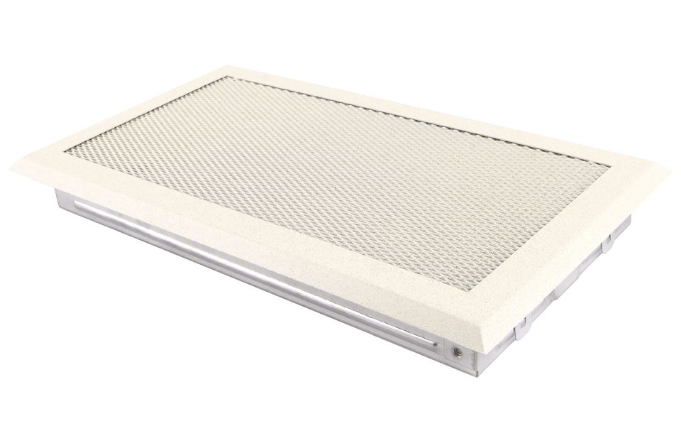 Krbová mřížka 16x32 cm, PREMIUM krémový brokát Krbová mřížka 16x32 cm, PREMIUM krémový brokát