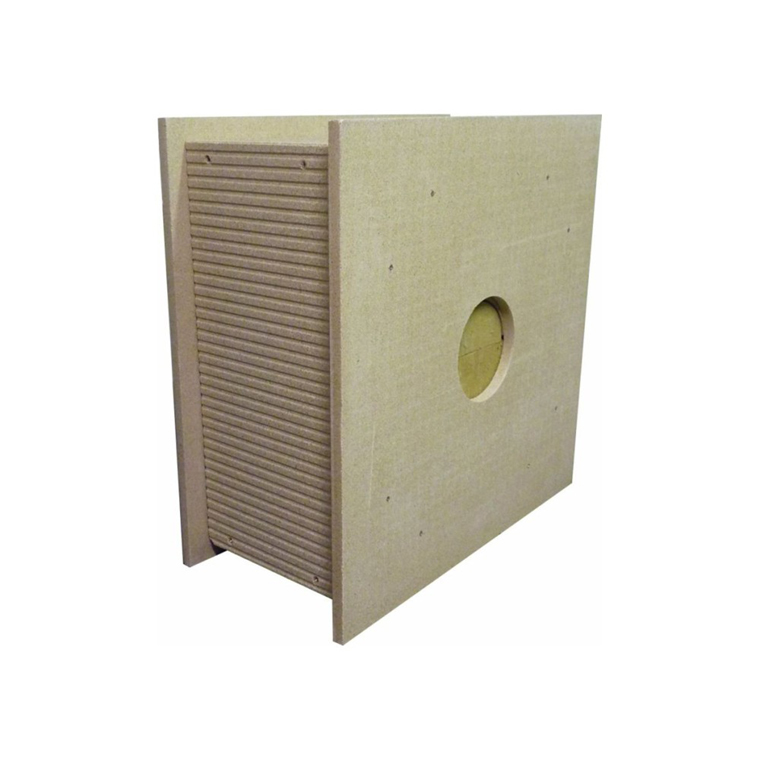 Prostup kouřovodu hořlavou konstrukcí stěny 150-250 mm, pr. 120 mm Prostup kouřovodu hořlavou konstrukcí stěny 150-250 mm, pr. 120 mm