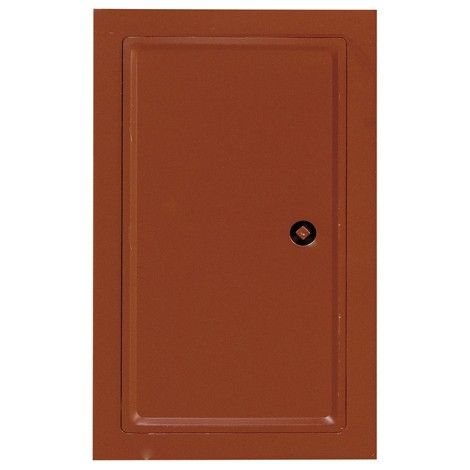 Komínová dvířka vybírací 155x290 mm, červená Komínová dvířka vybírací 155x290 mm, červená