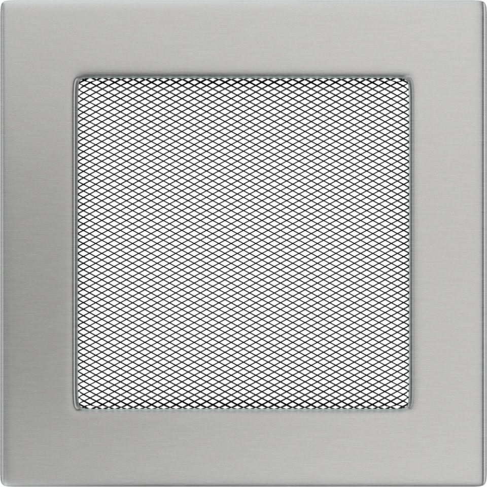 Krbová mřížka 17x17 BASIC broušený nerez Krbová mřížka 17x17 BASIC broušený nerez