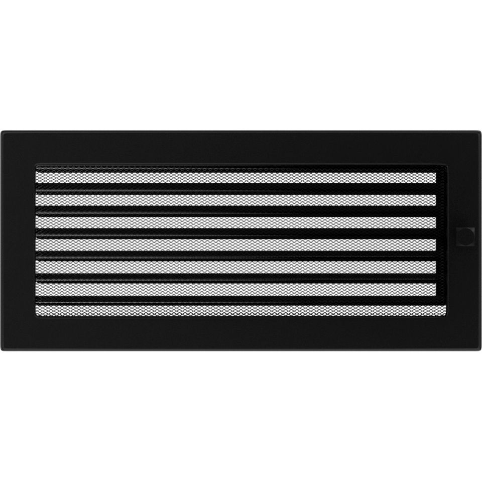 Krbová mřížka 17x37 BASIC černá s žaluzií Krbová mřížka 17x37 BASIC černá s žaluzií
