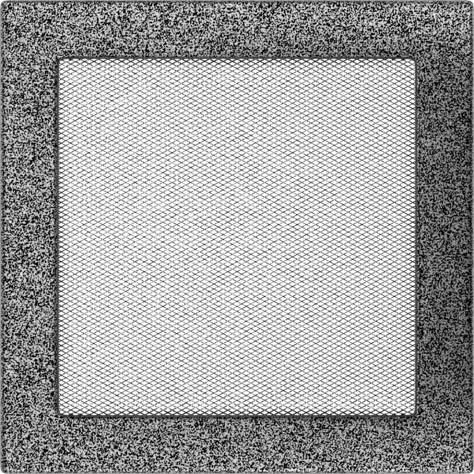 Krbová mřížka 22x22 BASIC staré stříbro Krbová mřížka 22x22 BASIC staré stříbro