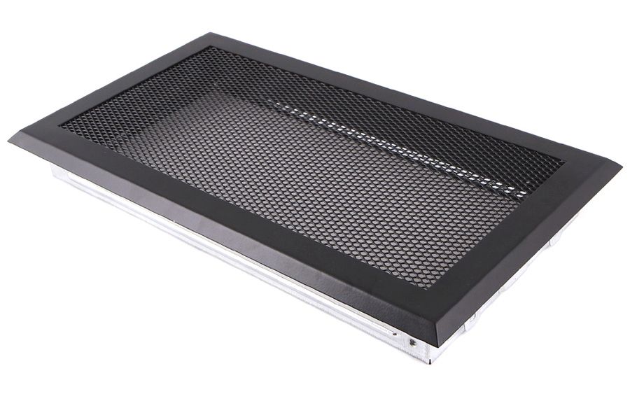 Krbová mřížka 16x32 cm, PREMIUM černá Krbová mřížka 16x32 cm, PREMIUM černá